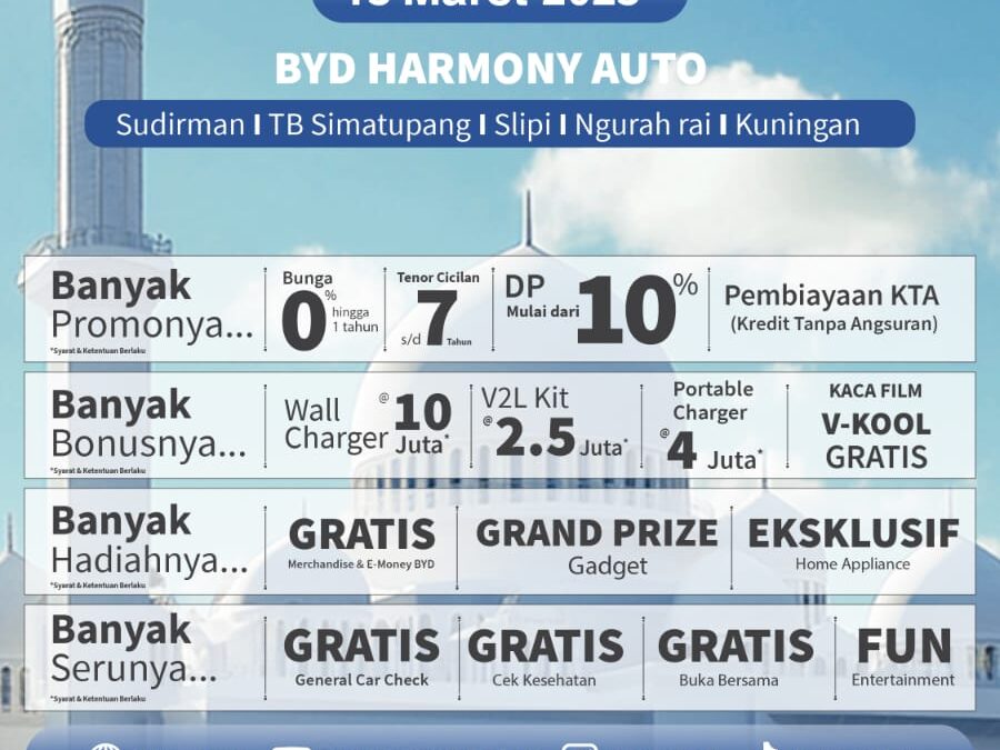 SEAL DAN ATTO 3 BANJIR PROMO RAMADHAN